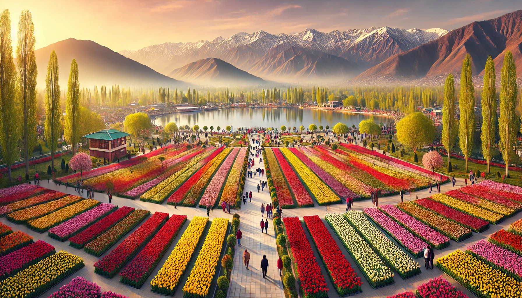 Srinagar's Tulip Garden to Open on This Date 2025, Kicking Off Tourism Season