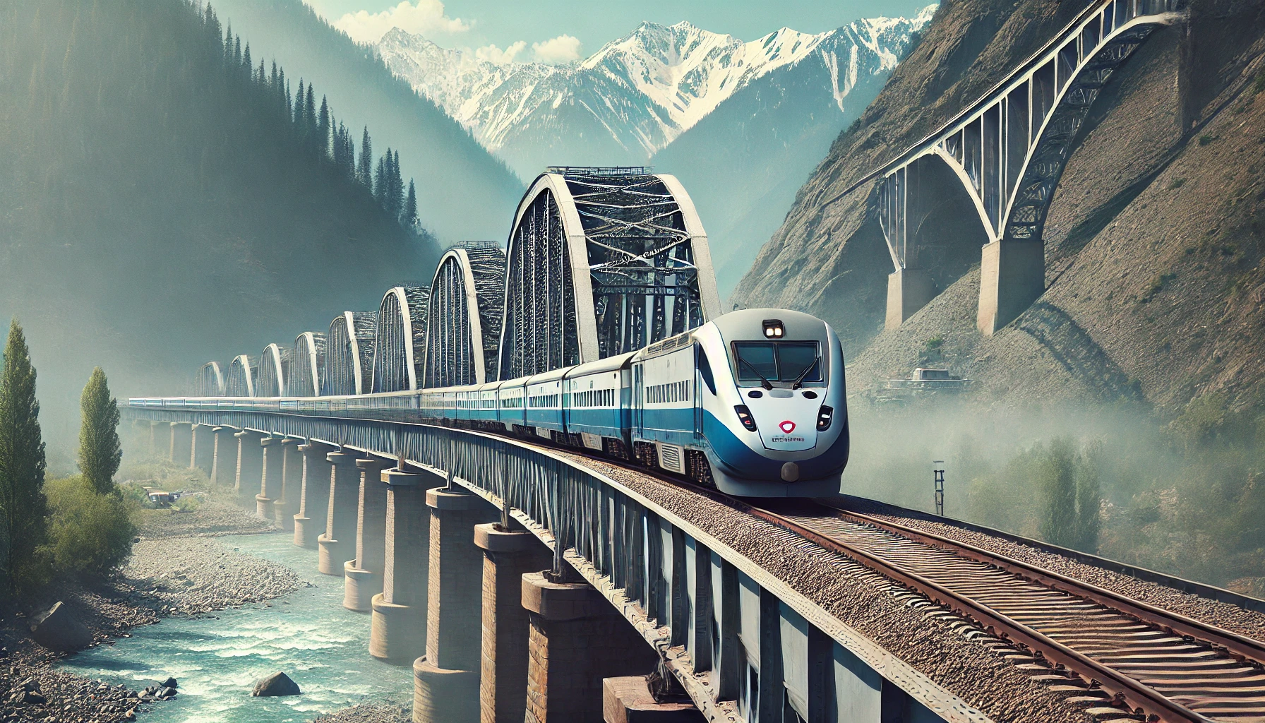 Kashmir's First Rail Link to India to Be Inaugurated on April 19