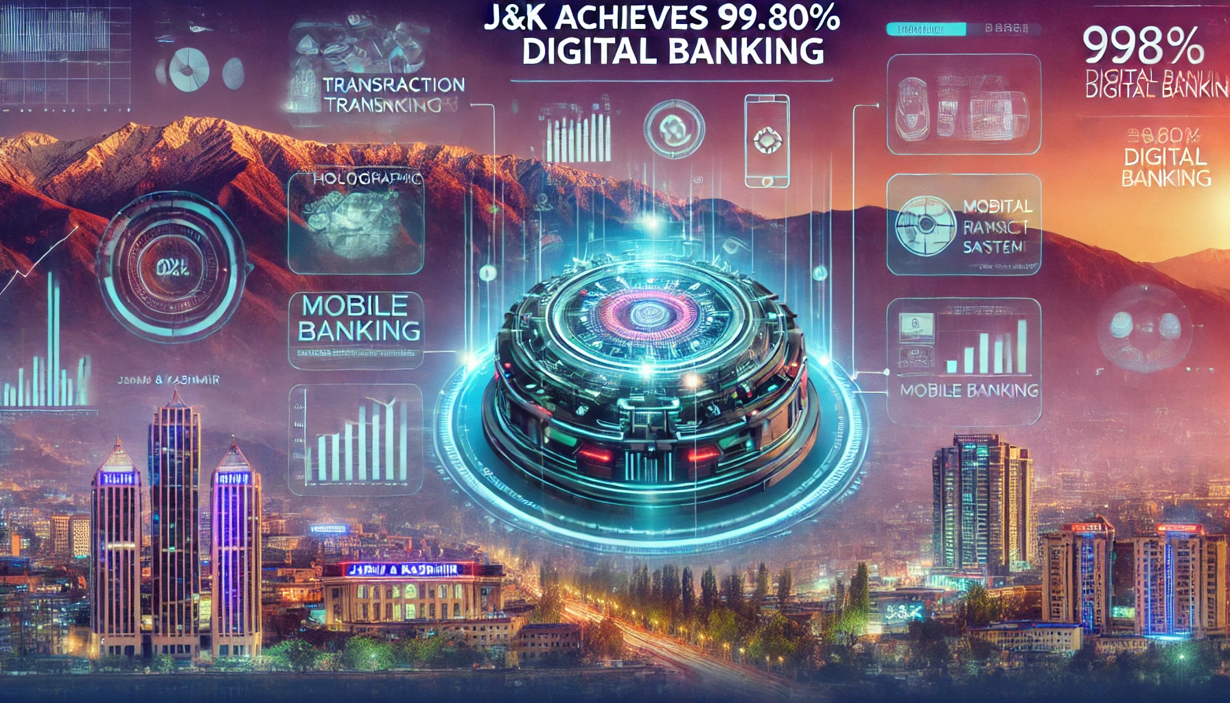 J&K Achieves 99.80% Digital Banking
