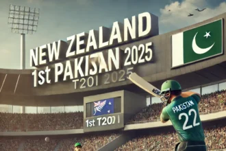 New Zealand vs Pakistan 1st T20I 2025