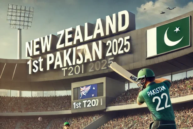 New Zealand vs Pakistan 1st T20I 2025