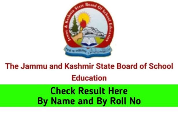 JKBOSE 10th & 12th Result 2026